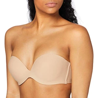 Abbildung von Triumph Stepy SOFT trägerloser/variabler BH, Damen, Größe: 70A, Smooth skin
