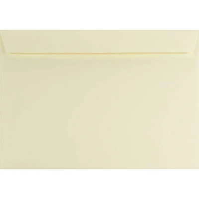Abbildung von Netuno 10x Elfenbein Briefumschläge groß ohne Fenster DIN C4 229x 324 mm gerade Klappe 120g Olin große Umschläge Großbrief farbige Briefkuverts für A4 Dokumente Fotos Verträge Zertifikate