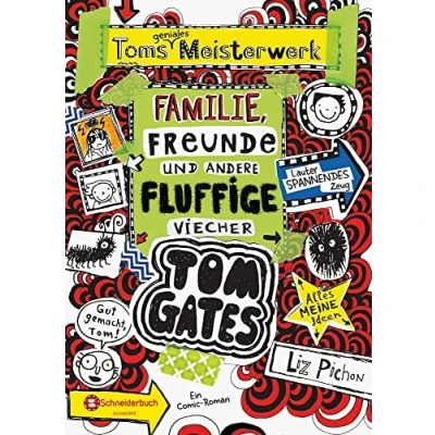 Abbildung von Tom Gates, Band 12: Toms geniales Meisterwerk (Familie, Freunde und andere fluffige Viecher) (Tom Gates / Comic Roman, 12)