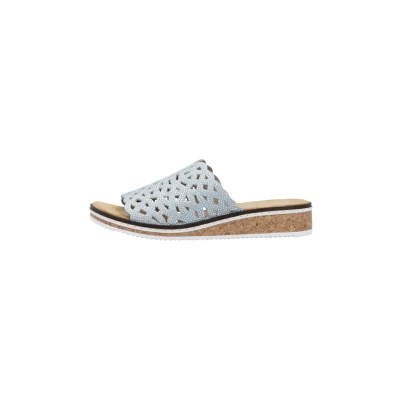 Abbildung von Rieker Damen V3693 Pantolette, Blau, 37 EU