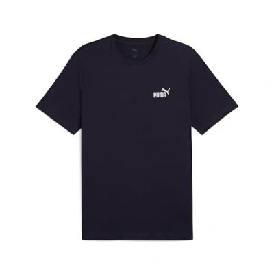 Abbildung von PUMA Unisex ESS Small No. 1 Logo Tee T Shirts, New Navy,