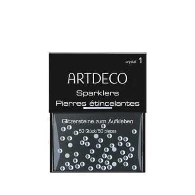 Abbildung von ARTDECO Glitzersteine zum Aufkleben für ein individuelles, funkelndes Make up 50 Stück