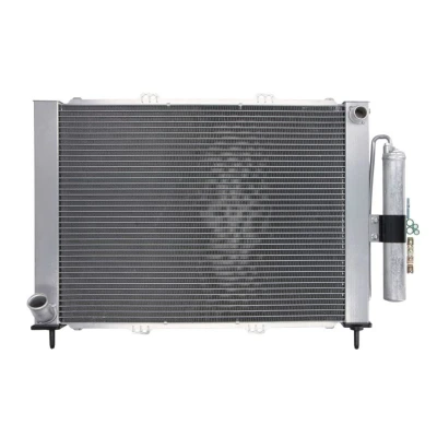 Abbildung von NRF 350058 Klimakondensator mit Trockner 14,4 11,1 Aluminium 500 RENAULT: Kangoo I Express