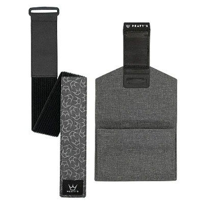 Abbildung von Peaty&#039;s Holdfast Trail Werkzeugtasche super sicher, kein Verrutschen oder Rasseln, modulares Design, wasserdicht, Aufbewahrungstasche mit Reißverschlusstasche, passt überall, für MTB, Straßenkies,