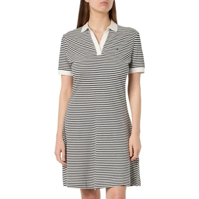 Abbildung von Tommy Hilfiger Freizeitkleid, Damen, Größe: Medium, Breton ecru/desert sky