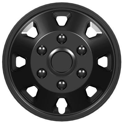 Abbildung von AUTO STYLE Satz Radzierblenden Itah 16 Zoll Schwarz (Sphäre)