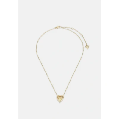 Abbildung von Guess MON Amour Halskette Yellow goldcoloured, Damen, Größe: One Size, gold coloured