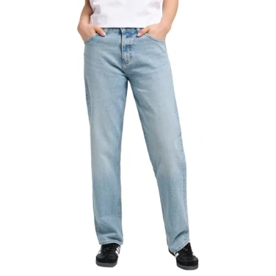 Abbildung von Lee Rider Classic Jeans Straight Leg, Damen, Größe: 26x33, Light the way