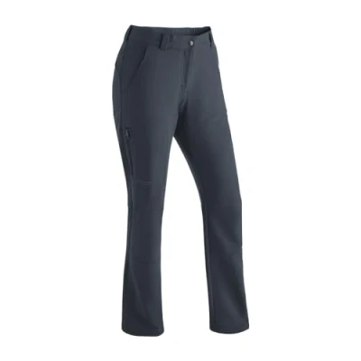 Abbildung von Maier Sports Damen Helga Softshellhose Outdoor Elastischhose, Graphite, 44 EU