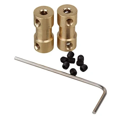 Abbildung von BQLZR 3mm 4mm Motorwellenkupplung Adapter Verbindungsstueck fuer RC Flugzeug Packung mit 2