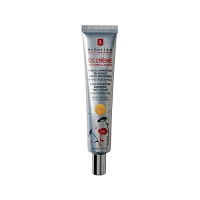 Abbildung von Erborian CC Cream Getönte Gesichtscreme mit Centella Asiatica Gesichtspflege aus Korea Strahlender Teint &amp; Feuchtigkeit LSF 25 Gold 45 ml