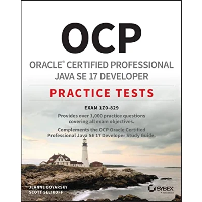 Abbildung von OCP Oracle Certified Professional Java SE 17 Developer Practice Tests: Exam 1Z0 829