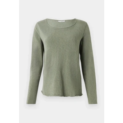 Abbildung von Marc O&#039;Polo Denim Langarmshirt, Damen, Größe: Medium, Desert sage