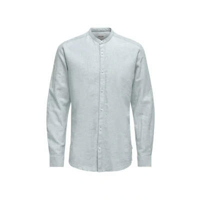 Abbildung von Only &amp; Sons Onscaiden MAO Hemd, Herren, Größe: XS, Blau