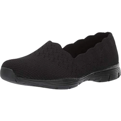 Abbildung von Skechers Damen Seager Stat Sneaker, Schwarz BBK, 37.5 EU