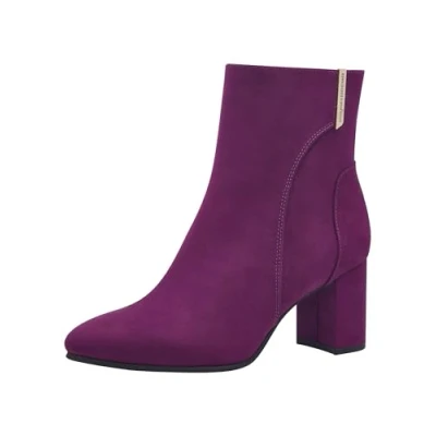 Abbildung von MARCO TOZZI by Guido Maria Kretschmer Damen Stiefeletten mit Absatz Elegant Spitz, Rosa (Grape), 36 EU