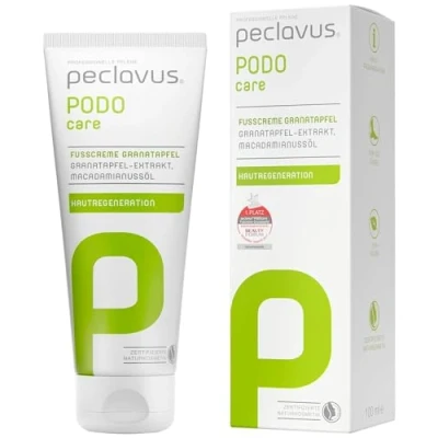 Abbildung von peclavus® PODOcare Fußcreme Granatapfel 100ml