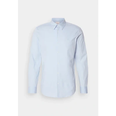 Abbildung von Calvin Klein Solid Shirt Businesshemd, Herren, Größe: XS, Niagara mist