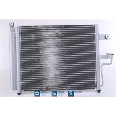 Abbildung von NISSENS 94452 Klimakondensator mit Trockner Aluminium 468 R 134a
