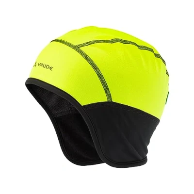 Abbildung von Vaude BIKE Windproof Unisex Mütze, Herren, Größe: Small, Neon yellow