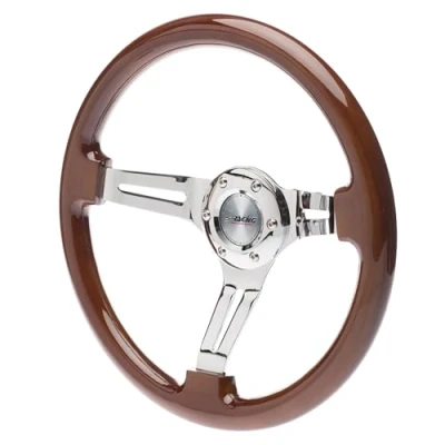 Abbildung von Simoni Racing DID Sportlenkrad A Kelch aus Holz, Schwarz