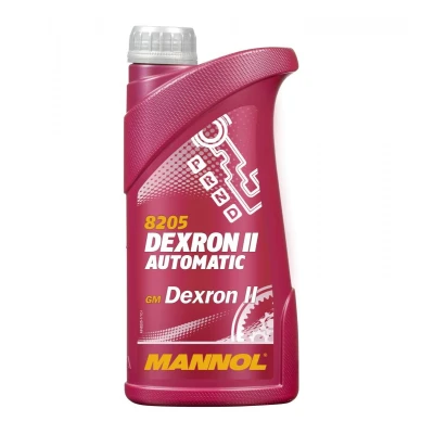 Abbildung von MANNOL DEXRON II Automatic MN8205 1 Automatikgetriebeöl ATF Rot MERCEDES BENZ: W124 Saloon, Estate, PEUGEOT: 306 Hatchback