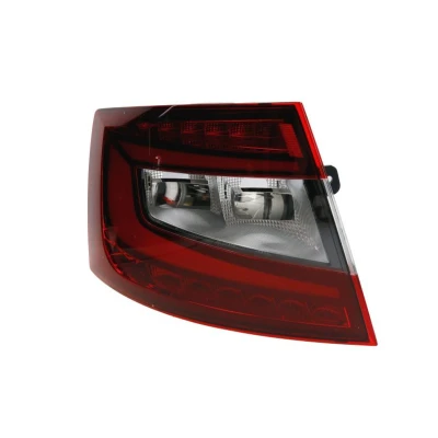 Abbildung von HELLA 2SK 012 881 051 Rückleuchte links LED, P21W, PY21W ohne Glühlampen Lampenträger SKODA: Octavia 3 Schrägheck