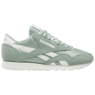 Abbildung von Reebok Classic Sneaker low, Damen, Größe: 36, Hybrid green/chalk Leder und textil
