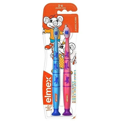 Abbildung von Elmex Kinder Zahnbürste Duo Pack