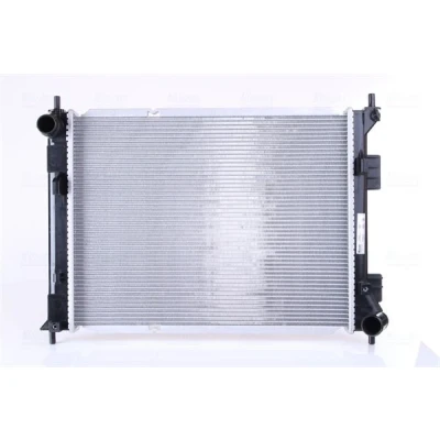 Abbildung von NISSENS 67605 Kühler, Motorkühlung Aluminium 480 374 16 Kühlrippen gelötet