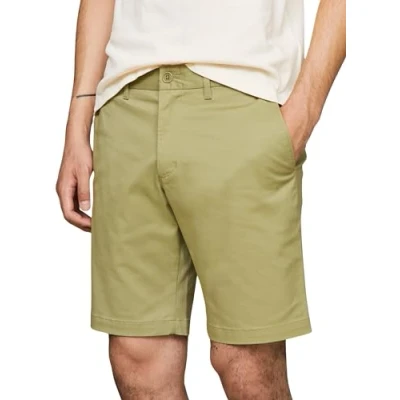 Abbildung von Tommy Hilfiger Herren Shorts Brooklyn Short 1985 Kurz, Grün (Faded Olive), 28W