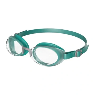 Abbildung von Speedo Jet 2.0 Schwimmbrille Schwimmen Verbesserte Sicht für Unisex Erwachsene, Jade/Chrom/Transparent, ONESZ