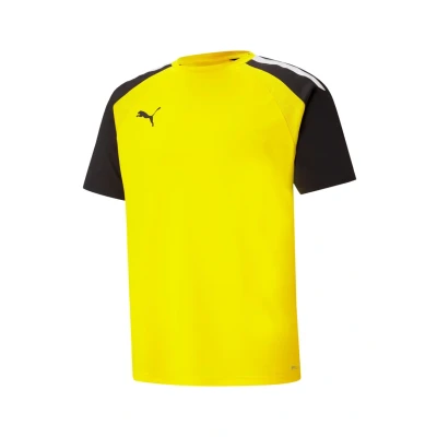 Abbildung von Puma Fussball Sport Tshirt, Herren, Größe: Medium, Gelbschwarz