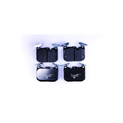 Abbildung von HELLA 8DB 355 021 271 Bremsbelagsatz für Verschleißwarnanzeiger vorbereitet mit Ausgleichsgewichten BMW: 3 Touring, Saloon, 1 Hatchback