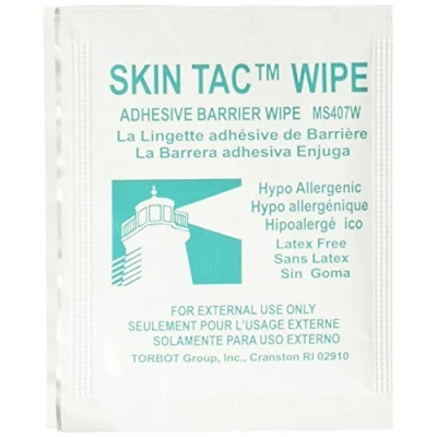 Abbildung von TORBOT Group Skin Tac H Selbstklebende Barrieretücher, 50 Stück pro Box
