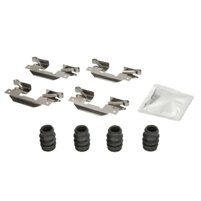 Abbildung von DELPHI LX0802 Zubehörsatz, Scheibenbremsbelag SUZUKI: SWIFT 5, MITSUBISHI: Mirage / Space Star Hatchback