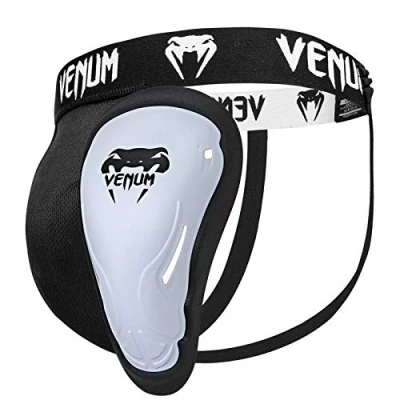 Abbildung von Venum Unisex dyb beskyttelse udfordring Tiefschutz, Schwarz/Weiß, M EU