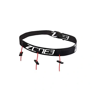 Abbildung von ZONE3 Unisex Adult RaceBelt, Schwarz, Junior