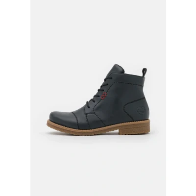 Abbildung von Rieker Schnürstiefelette, Damen, Größe: 37, Ozean Schuhe