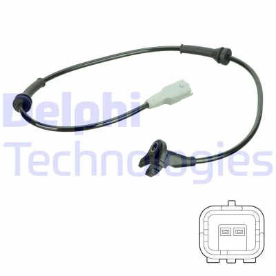 Abbildung von Sensor, Raddrehzahl DELPHI SS20745