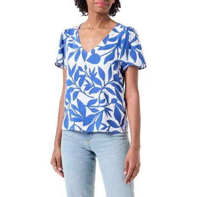 Abbildung von VERO MODA VMEASY JOY V NECK SS BLOUSE WVN GA