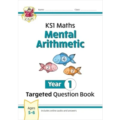 Abbildung von KS1 Maths Year 1 Mental Arithmetic Targeted Question Book (includes Online Answers &amp; Audio Tests) (CGP Maths)