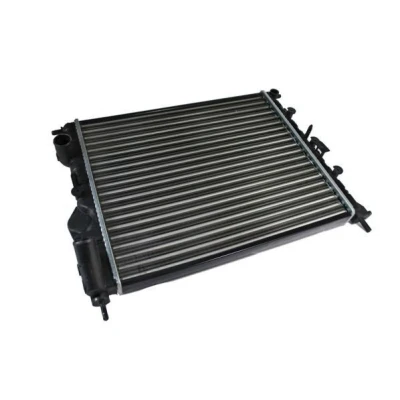 Abbildung von THERMOTEC D7R004TT Kühler, Motorkühlung Aluminium, Kunststoff für Fahrzeuge ohne Klimaanlage 378 430 23 Schaltgetriebe Kühlrippen mechanisch gefügt