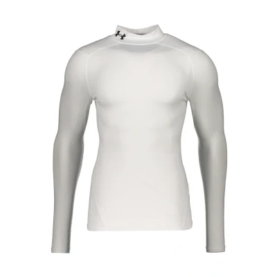 Abbildung von Under Armour CG COMP MOCK Langarmshirt, Herren, Größe: XXL, Weiss