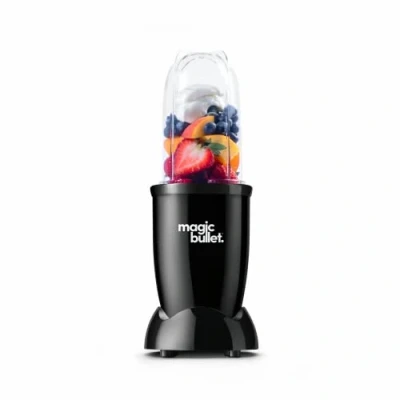 Abbildung von Magic Bullet, Elektrischer Mixer, Blender Smoothie, Multifunktionsmixer, 200 Watt Leistung, Schwarz, MBR03B