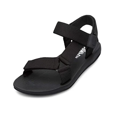 Abbildung von Camper Herren Match K100539 T Spangen Sandalen, Schwarz 001, 46 EU
