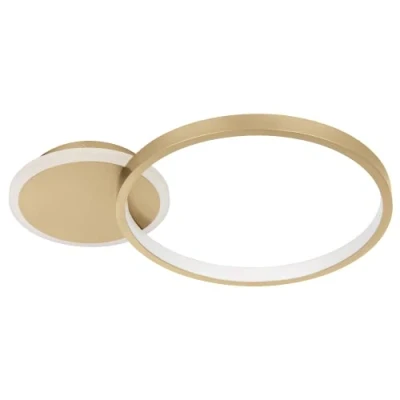Abbildung von Eglo 900423 Deckenleuchte GAFARES Kunststoff weiss gold LED 15W 3000 6500K L:40.5cm B:29cm H:5.5cm dimmbar