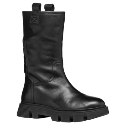 Abbildung von Geox Damen D VILDE E Fashion Boot, Black, 38 EU