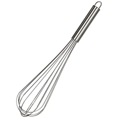 Abbildung von Fackelmann Schneebesen 32,5 cm, Ballonschneebesen aus Edelstahl, robuster Rührbesen mit stabilen Drähten (Farbe: Silber), Menge: 1 Stück