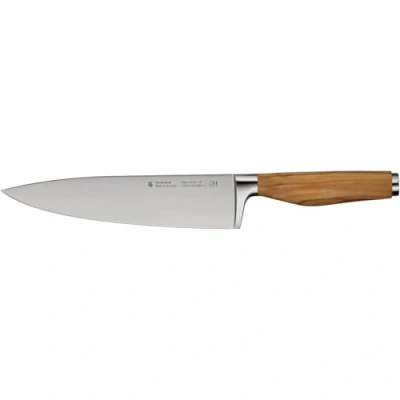 Abbildung von WMF Kochmesser »Grand Wood«, (1 tlg.), 20 cm, Olivenholzgriff, handgeschmiedeter Spezialklingenstahl